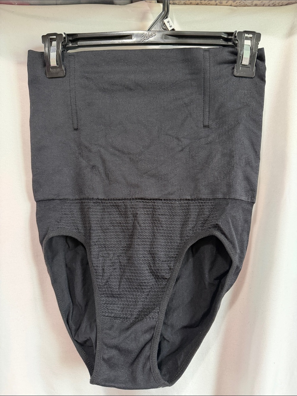 High-Waist Black Shaping Briefs for Women